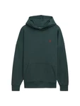 TOM TAILOR Sweatshirt Oversized Hoodie Dunkelgrün/Grün