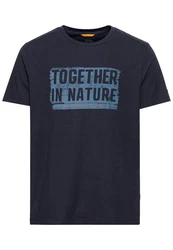 camel active Shirt Dunkelblau/Blau/Hellblau