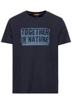 camel active Shirt Dunkelblau/Blau/Hellblau