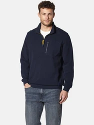 Babista Sweatshirt NEVIMO mit zipbarer Brusttasche blau/dunkelblau