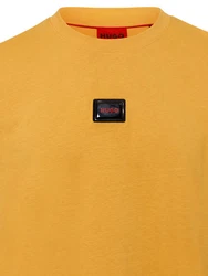 HUGO T-Shirt Diragolino Gelb