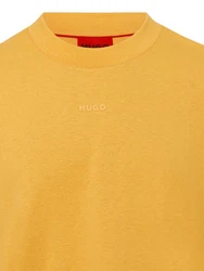 HUGO T-Shirt Dapolino Gelb