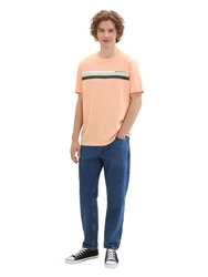 TOM TAILOR T-Shirt Orange/Rosa