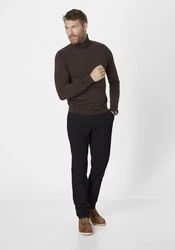 Redpoint Chinohose ODESSA Regular Fit Schwarz/Dunkelgrau