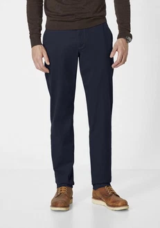 Redpoint Chinohose ODESSA Regular Fit Dunkelblau/Blau