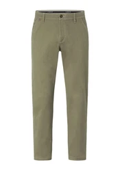 Redpoint Chinohose ODESSA Regular Fit Khaki/Dunkelgrün