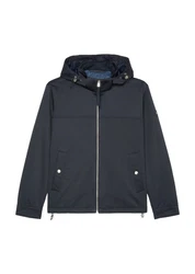 Marc O'Polo Langjacke Dunkelblau/Grau
