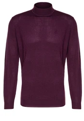KARL LAGERFELD Strickpullover Lila/Dunkelrot/Bordeaux/Dunkelblau/Rosa