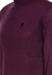 KARL LAGERFELD Strickpullover Lila/Dunkelrot/Bordeaux/Dunkelblau/Rosa