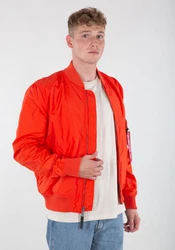 ALPHA INDUSTRIES Jacke MA-1 TT Orange/Rot