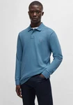 BOSS ORANGE Poloshirt Passerby Blau/Hellblau