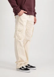 Alpha Industries Cargohose Jet Pant Khaki/Beige/Creme/Weiß