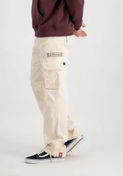 Alpha Industries Cargohose Jet Pant Khaki/Beige/Creme/Weiß