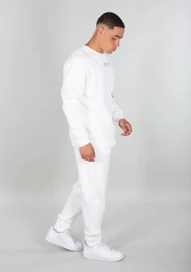 Alpha Industries Men Sweatshirts Organics Sweater Weiß/Creme/Dunkelblau