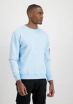 Alpha Industries Men Sweatshirts Organics Sweater Hellblau/Blau