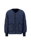Alpha Industries Fieldjacket ALS Liner Heritage Dunkelblau/Hellblau