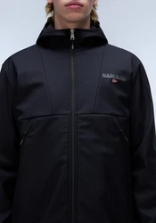 Napapijri Jacke BUNZ grau/rot/schwarz