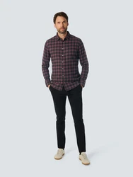 No Excess Hemd Rot/Dunkelrot/Lila/Bordeaux
