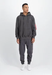 Alpha Industries Hoodie X-Fit Label II Dunkelgrau/Hellgrau/Dunkelblau/Grau