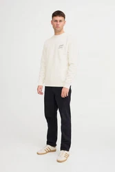 Blend Sweatshirt BLEND BHSweatshirt Beige/Creme/Weiß/Khaki