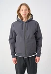 Cleptomanicx Bomberjacke Workist Hellgrau/Dunkelgrau/Dunkelblau/Grau