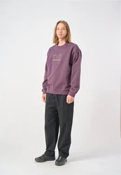 Cleptomanicx Sweatshirt Gull.T. lila