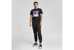 PUMA T-Shirt BMW M Motorsport Neon Energy Graphic Schwarz/Creme