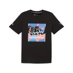 PUMA T-Shirt BMW M Motorsport Neon Energy Graphic Schwarz/Creme