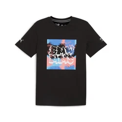 PUMA T-Shirt BMW M Motorsport Neon Energy Graphic Schwarz/Creme