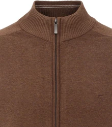 CASAMODA Cardigan Langarm mit Reißverschluss Strickjacke (004450) uni (004450)