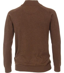CASAMODA Cardigan Langarm mit Reißverschluss Strickjacke (004450) uni (004450)