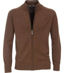 CASAMODA Cardigan Langarm mit Reißverschluss Strickjacke (004450) uni (004450)