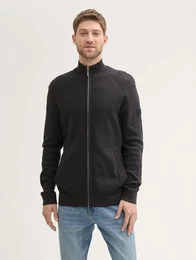 Cardigan Strukturierte Strickjacke