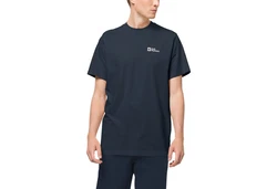 Jack Wolfskin T-Shirt Essential Dunkelblau/Blau