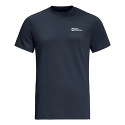 Jack Wolfskin T-Shirt Essential Dunkelblau/Blau