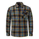 Schöffel Outdoorhemd Langarmhemd Poplar MNS Blau/Braun