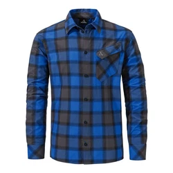 Schöffel Outdoorhemd Langarmhemd Poplar MNS Blau