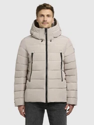 khujo Steppjacke WOU Beige/Braun/Khaki