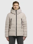 khujo Steppjacke WOU Beige/Braun/Khaki
