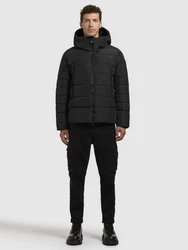 khujo Steppjacke WOU Schwarz