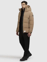 khujo Steppjacke ROAN Beige/Braun/Khaki