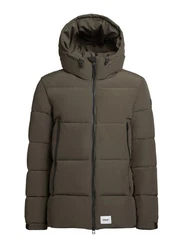 khujo Steppjacke ROAN Dunkelgrün/Khaki/Grau/Braun