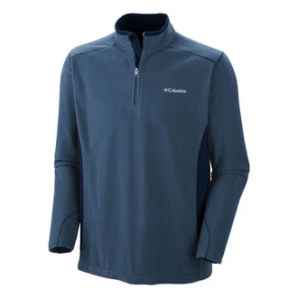 Columbia Trainingspullover Klamath Range II Half Zip Hellblau/Dunkelblau
