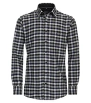 CASAMODA Blusenshirt Freizeithemd Dunkelgrün/Dunkelblau/Schwarz/Grau/Grün/Hellblau