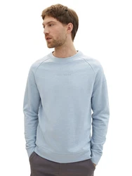 TOM TAILOR Sweatshirt Hellblau/Blau