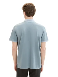 TOM TAILOR T-Shirt Blau/Hellblau/Grau