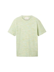 TOM TAILOR T-Shirt Hellgrün/Grün/Gelb/Neonfarben