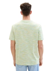 TOM TAILOR T-Shirt Hellgrün/Grün/Gelb/Neonfarben