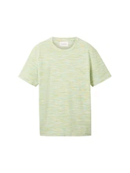 TOM TAILOR T-Shirt Hellgrün/Grün/Gelb/Neonfarben