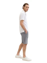 TOM TAILOR 5-Pocket-Jeans Shorts Grau/Hellgrau